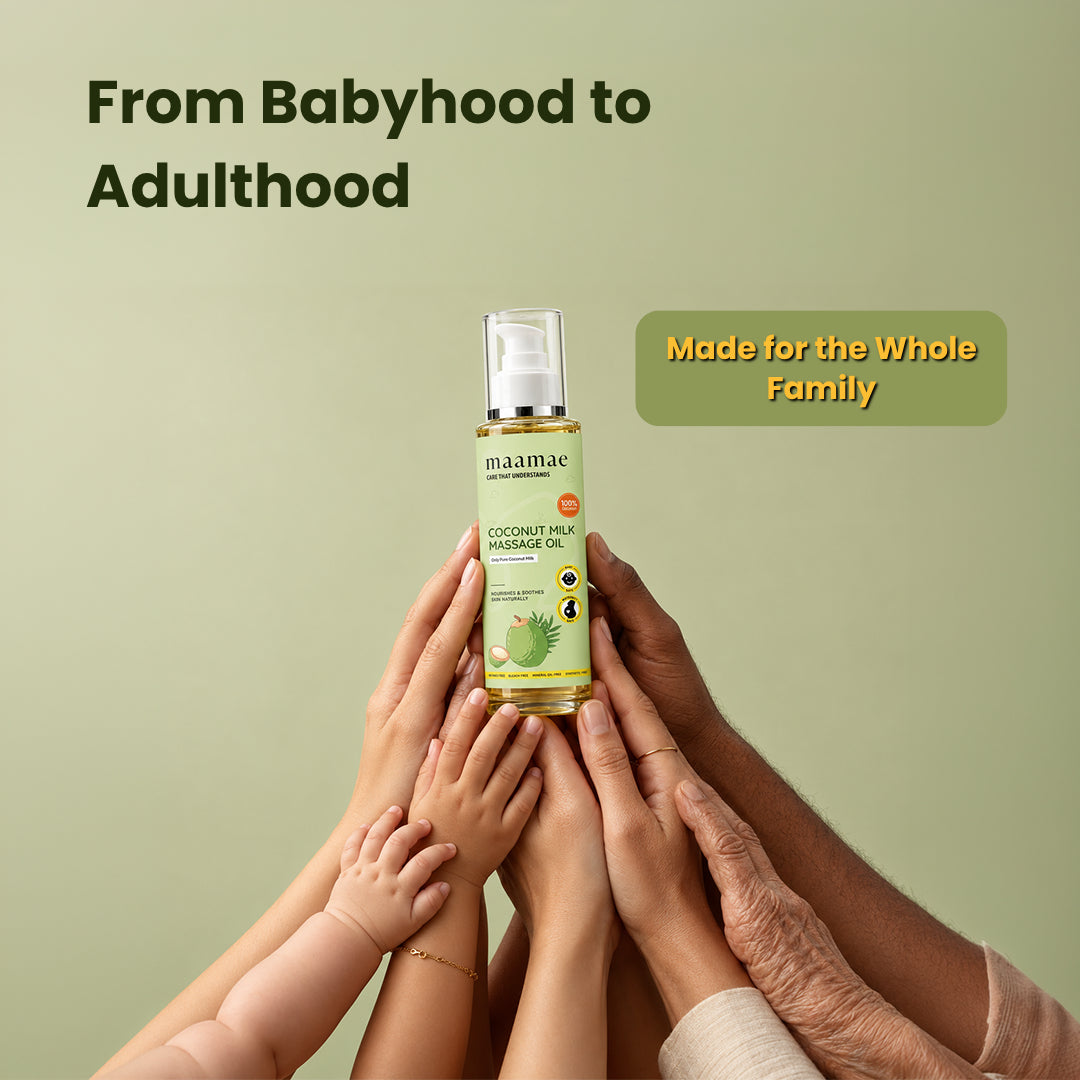 Coconut Milk Massage Oil