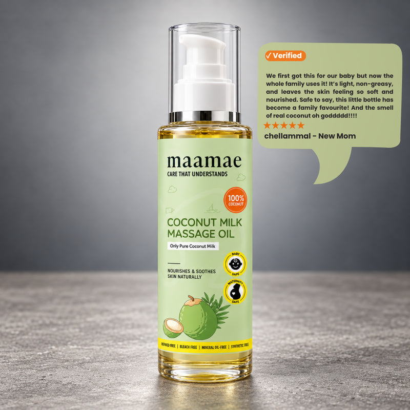Coconut Milk Massage Oil